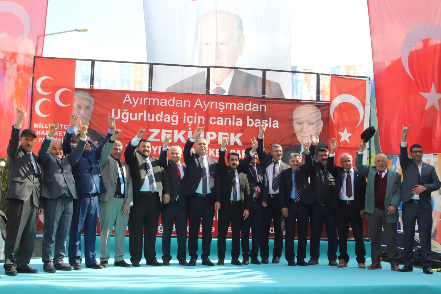 UÄžURLUDAÄžâ€™DA MHPâ€™NÄ°N GÃ–VDE GÃ–STERÄ°SÄ°!
